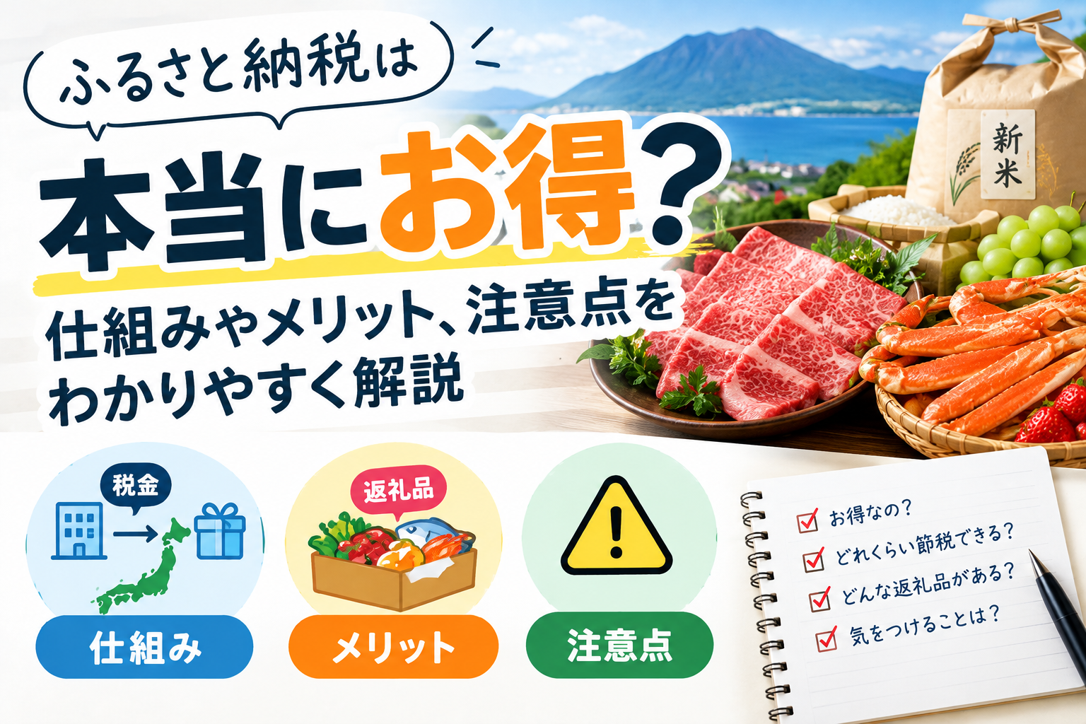ふるさと納税は本当にお得？
